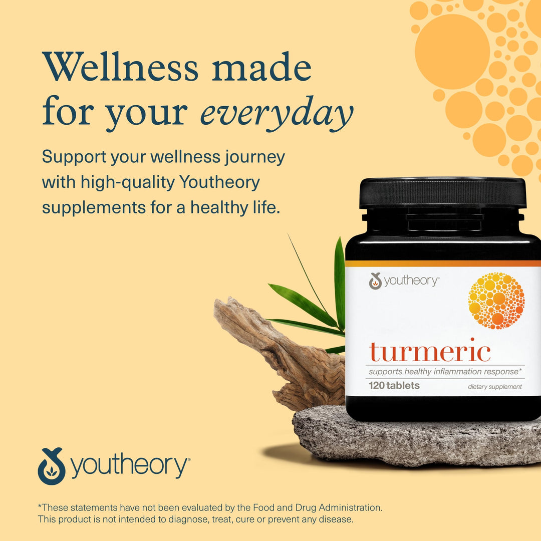 Youtheory Turmeric Advanced, 450 mg, 120 Count
