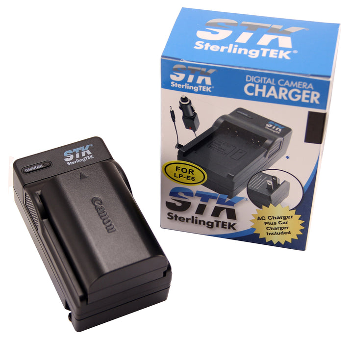 STK LP-E6 Battery Charger, Pack of 1