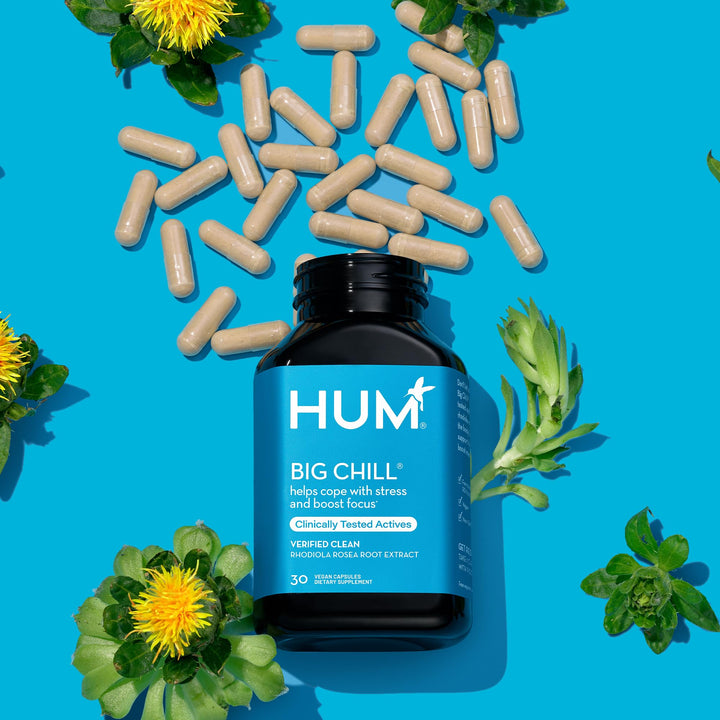 HUM Big Chill Rhodiola Rosea 500 mg, 30 Count