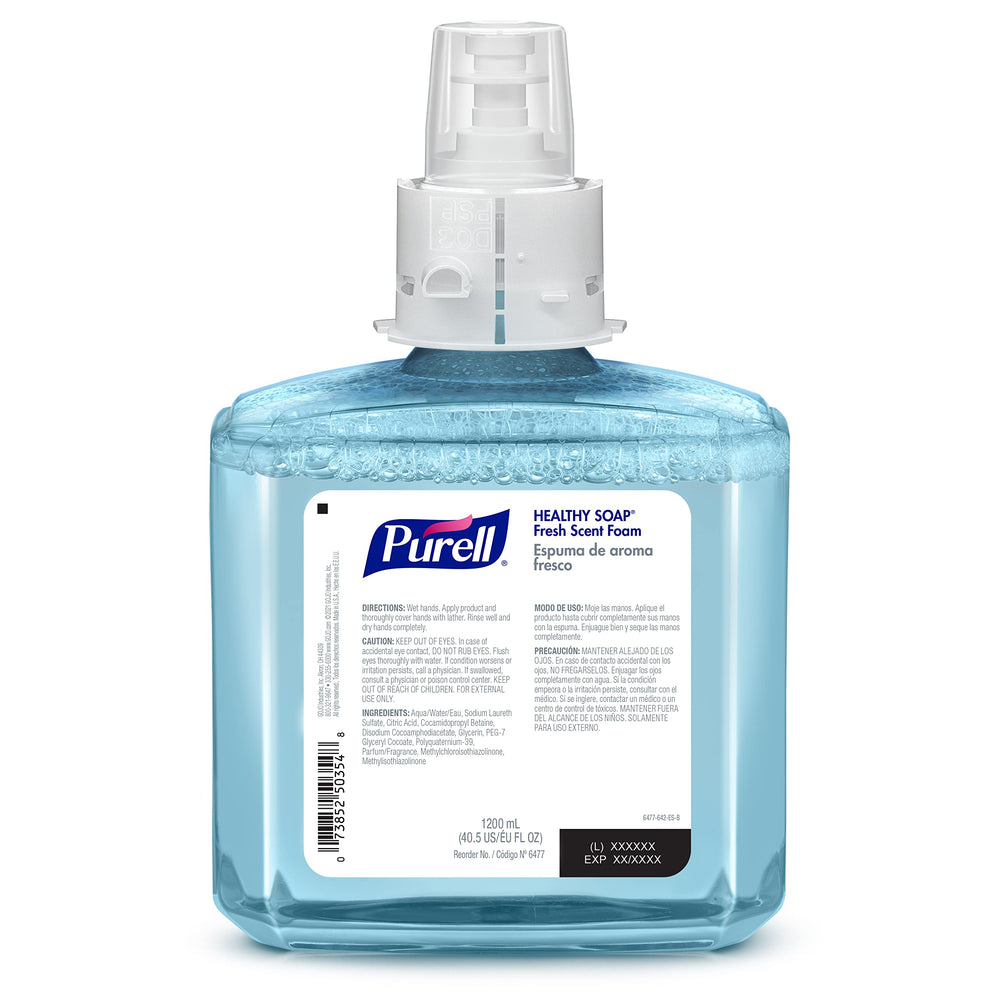 Purell Professional Healthy Soap Foam Refill, Fresh Scent, 1200 ml, Pack of 2