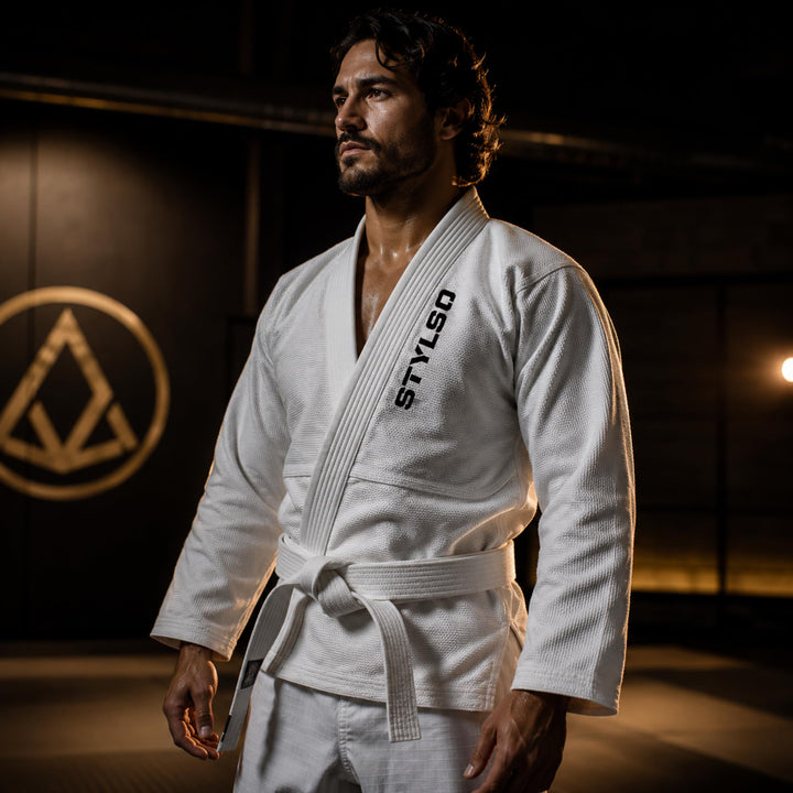 Stylso BJJ Gi for Men, Preshrunk, IBJJF Approved