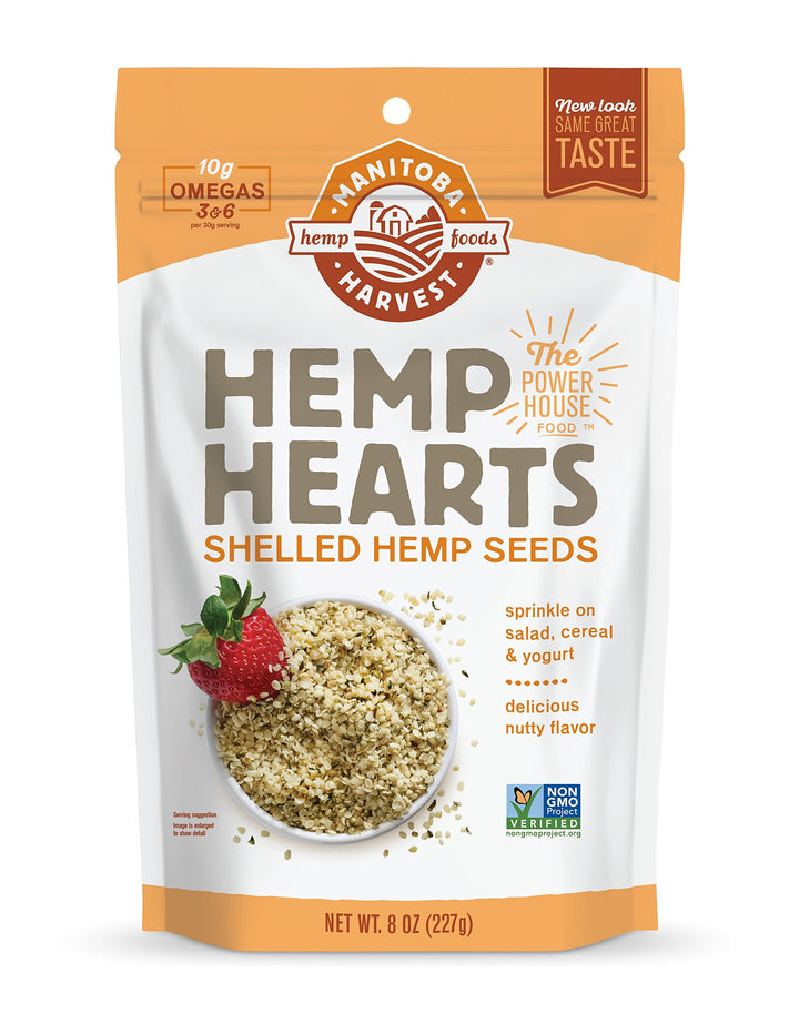 Manitoba Harvest Hemp Hearts Shelled Seeds, 8 oz