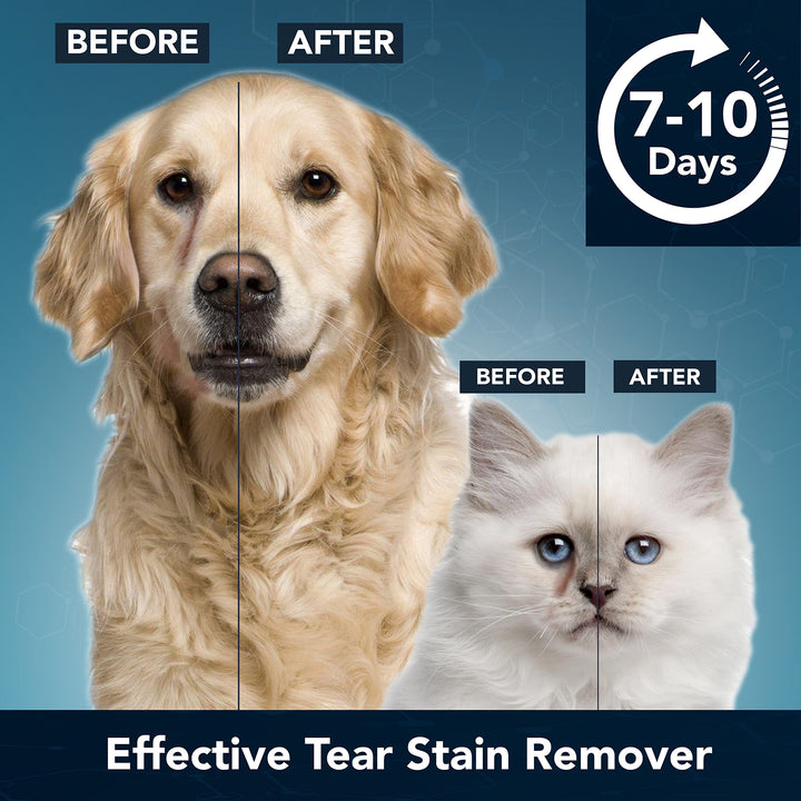 NOVEHA Dog Eye Wipes, 60 Count