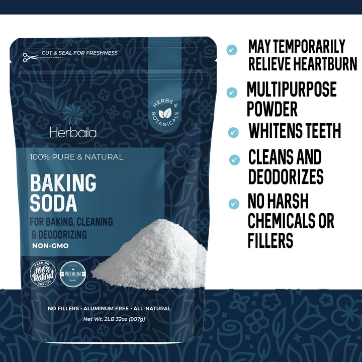 Herbaila Baking Soda, 2 lb