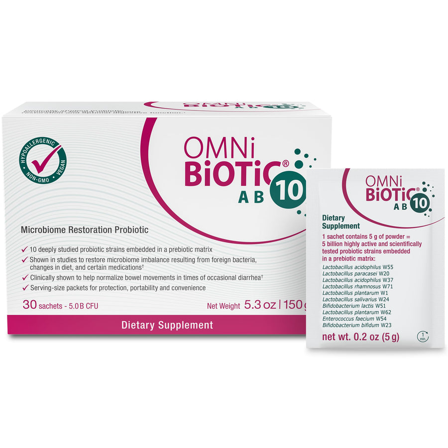 OMNi BiOTiC AB 10 Probiotic Powder, 10 Count