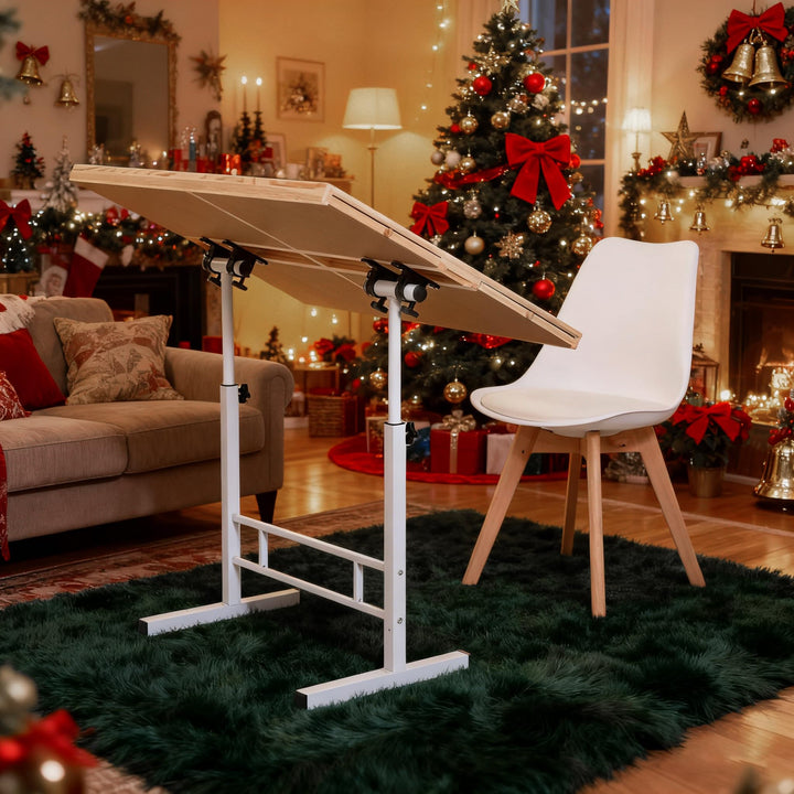 Fanwer Puzzle Table with Legs, 35 x 26 in