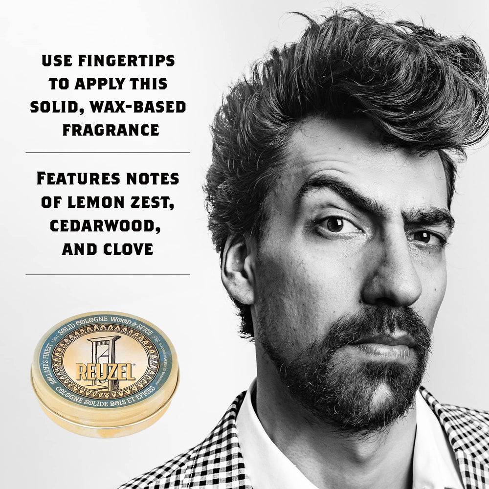 REUZEL Wood & Spice Solid Cologne Balm, 1.3 oz
