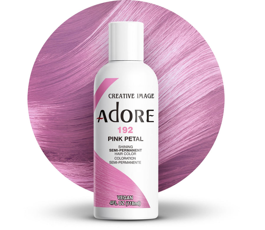 Adore Semi Permanent Hair Color, Pink Petal, 4 fl oz