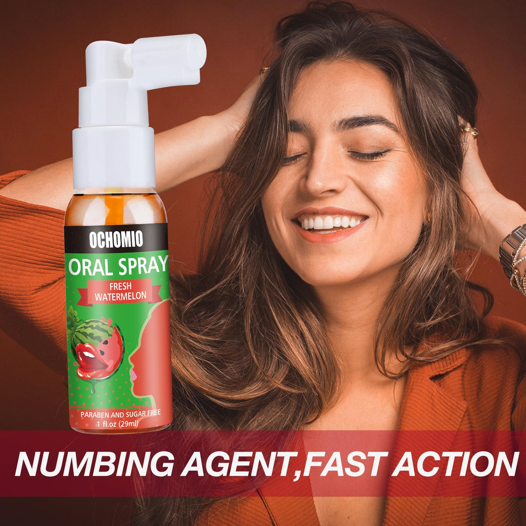 Ochomio Deep Throat Spray, Strawberry