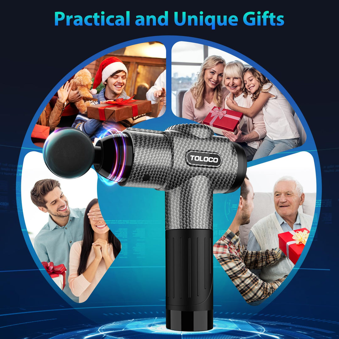 TOLOCO Massage Gun, Carbon