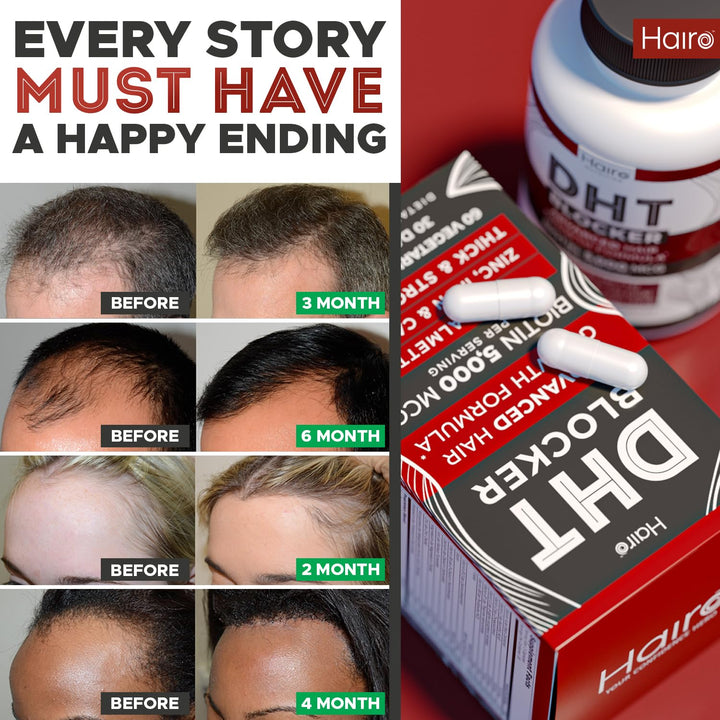 Hairo Nutrition DHT Blocker Hair Growth Supplement
