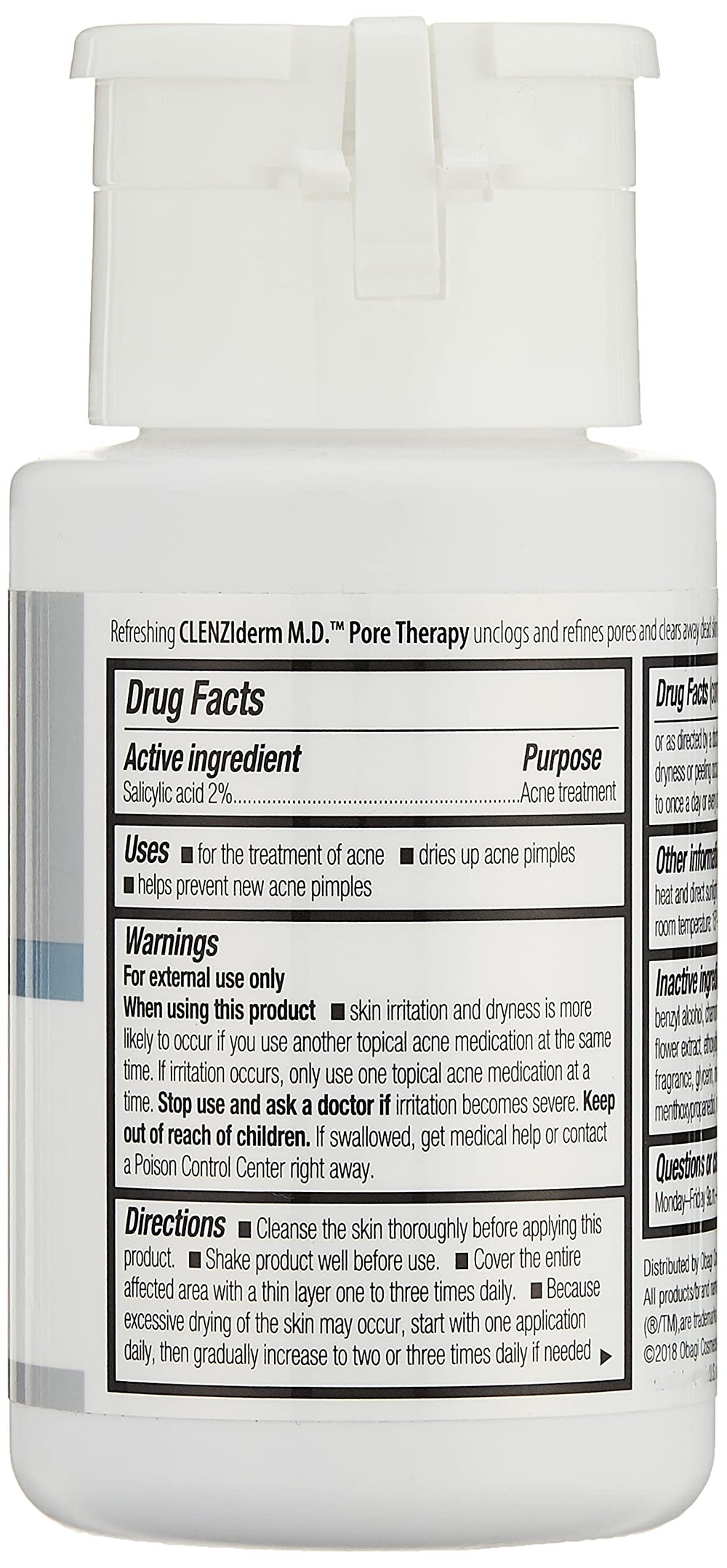 Obagi Medical Clenziderm M.D. Pore Therapy, 5 fl oz