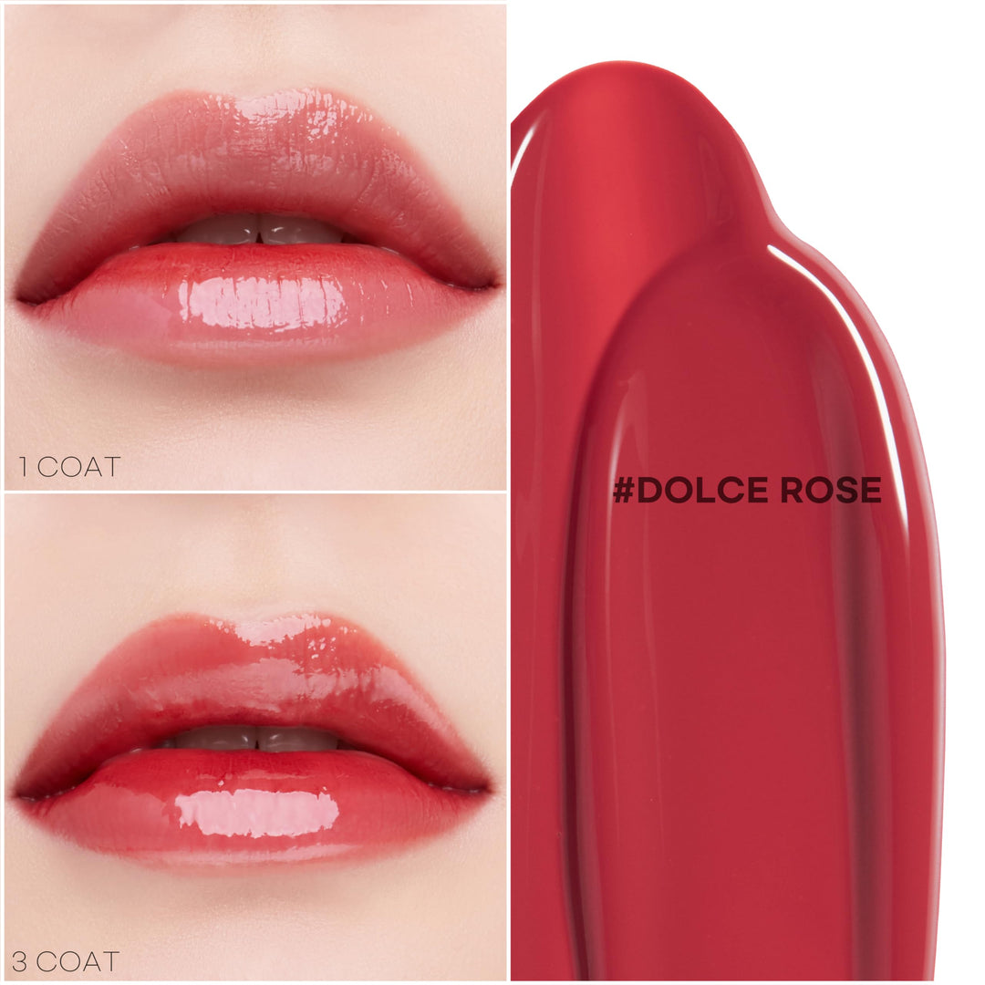 JUNG SAEM MOOL Lip-Pression Glow Lasting Tint, Dolce Rose