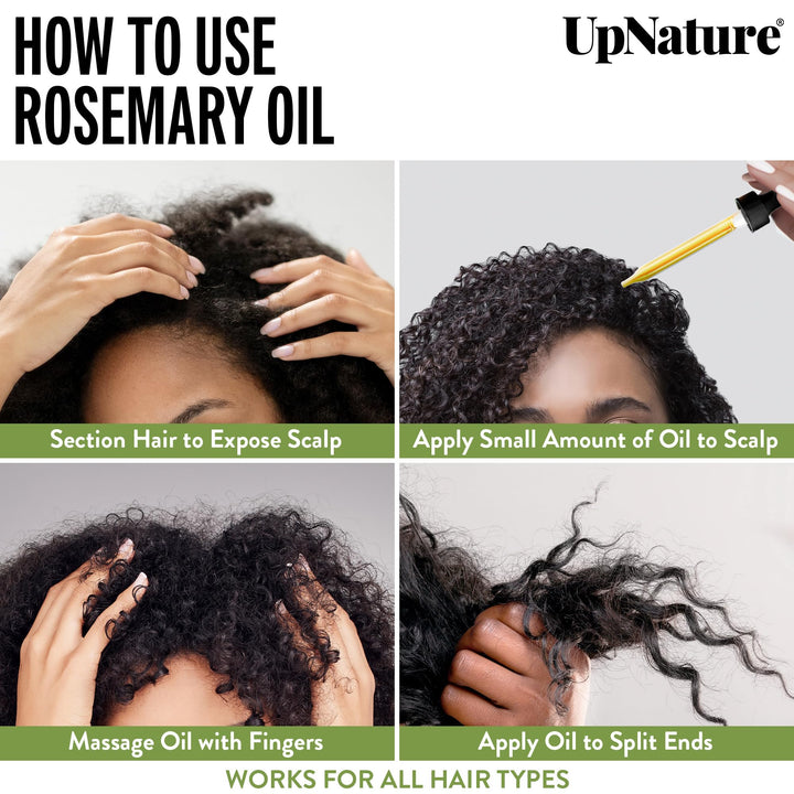 UpNature Rosemary Essential Oil, 2 oz