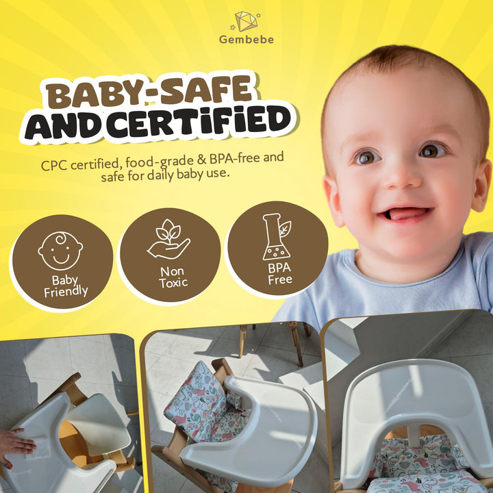 Gembebe Suction Solver Sticker, Peanut Shape, 2 Count