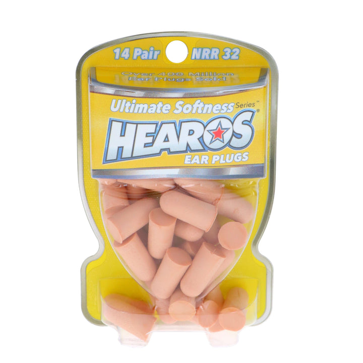 HEAROS Ultimate Softness Series Ear Plugs, 14 Count