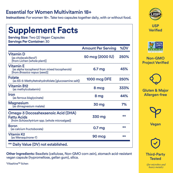 Ritual Multivitamin For Women 18+, 60 Count