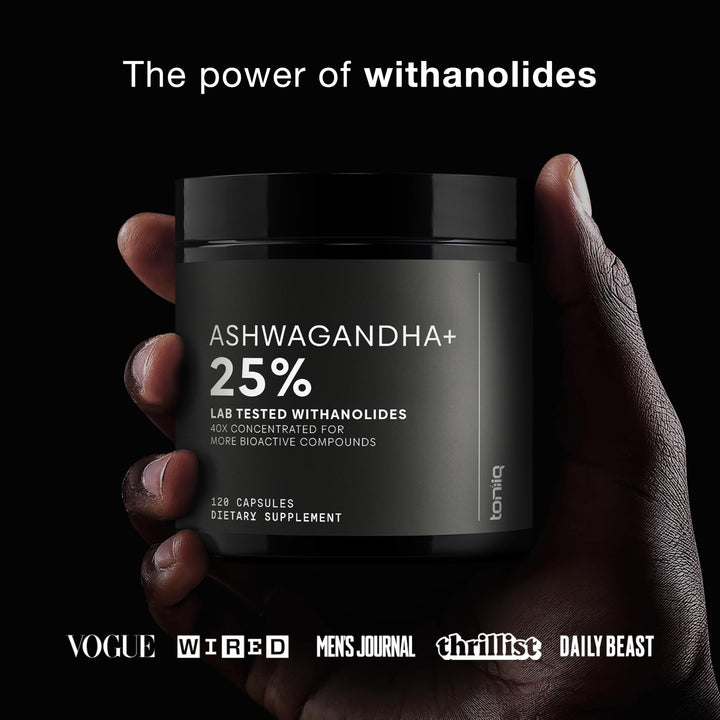 Toniiq Ashwagandha Extract, 40:1 Concentrate