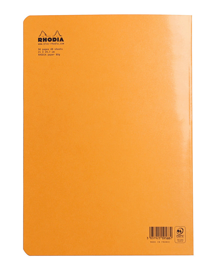 Rhodia Notebook, A4, Lined, Orange