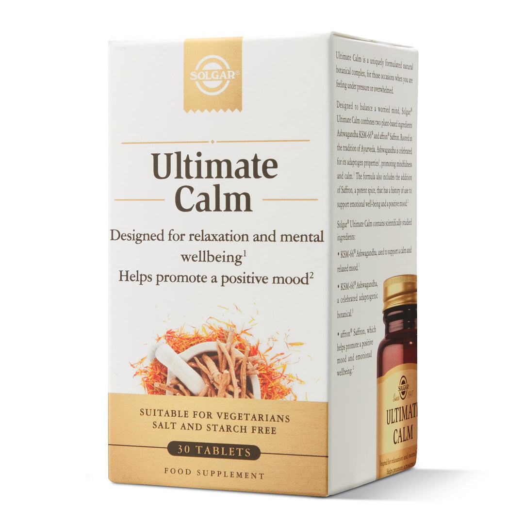 Solgar Ultimate Calm Tablets, Gold Formula, 30 Count