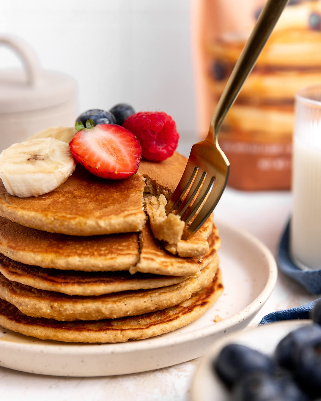 Miss Jones Baking Oat Pancake and Waffle Mix, Original, 13.99 oz