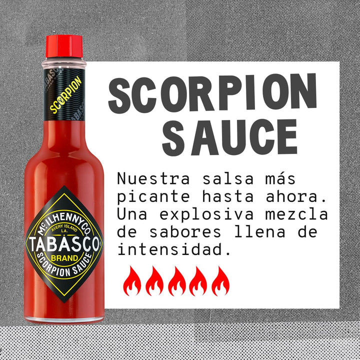 TABASCO Scorpion Pepper Sauce, 5 oz
