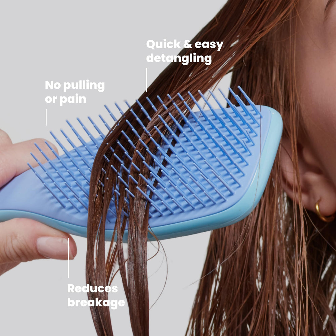 TANGLE TEEZER Ultimate Detangler Brush, Denim Blues