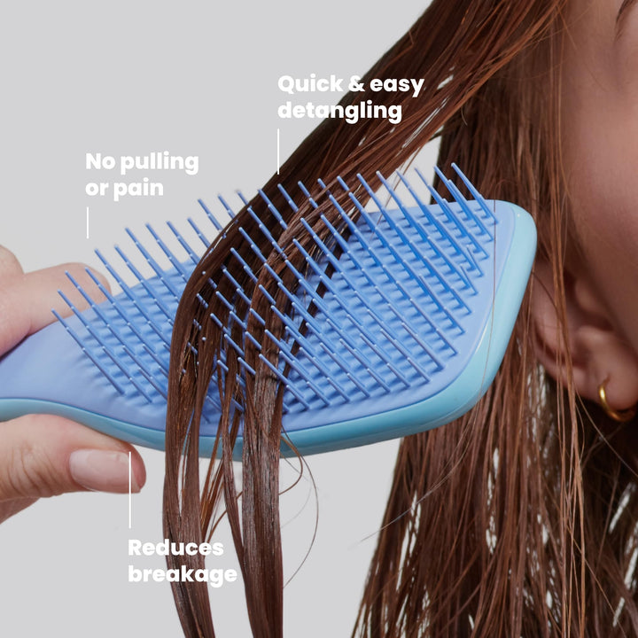 TANGLE TEEZER Ultimate Detangler Brush, Denim Blues