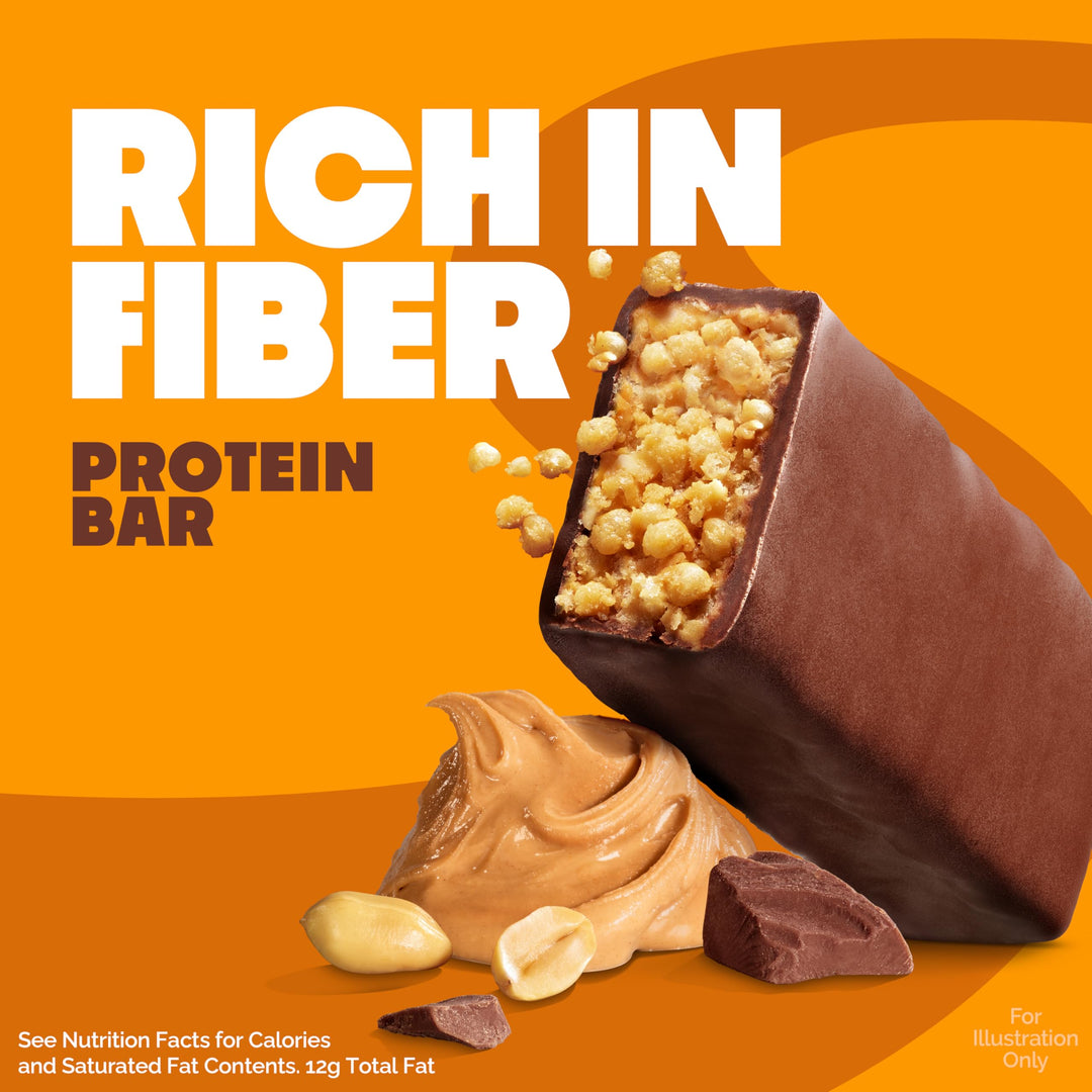 Quest Crispy Protein Bar, Chocolate Peanut Butter, 12 Count