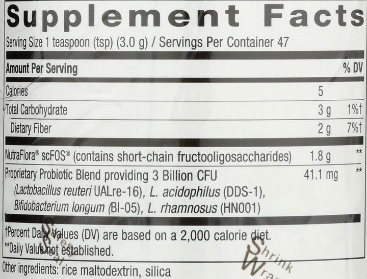Nature's Way Primadophilus Reuteri Superior Probiotic Multi-Strain Powder, 5 oz
