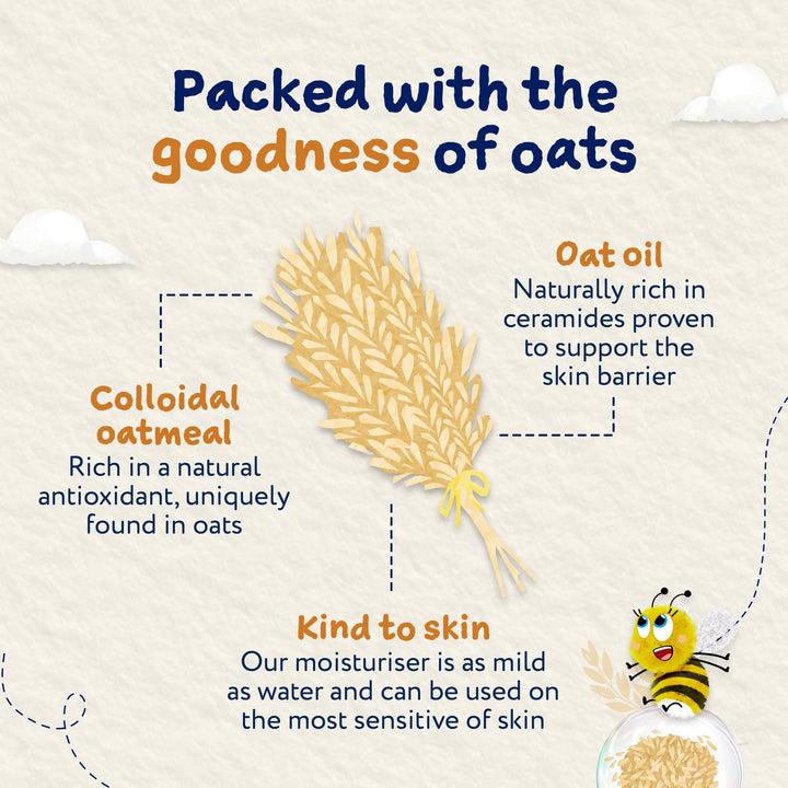 Childs Farm OatDerma Body Moisturiser, Fragrance Free, 500 ml
