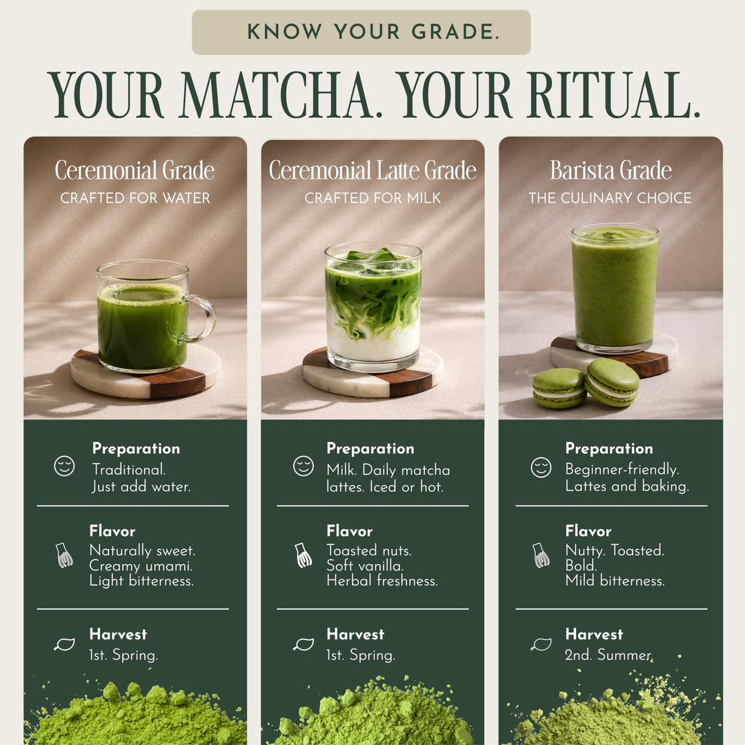 Encha Organic Ceremonial Grade Matcha Powder, 60 g
