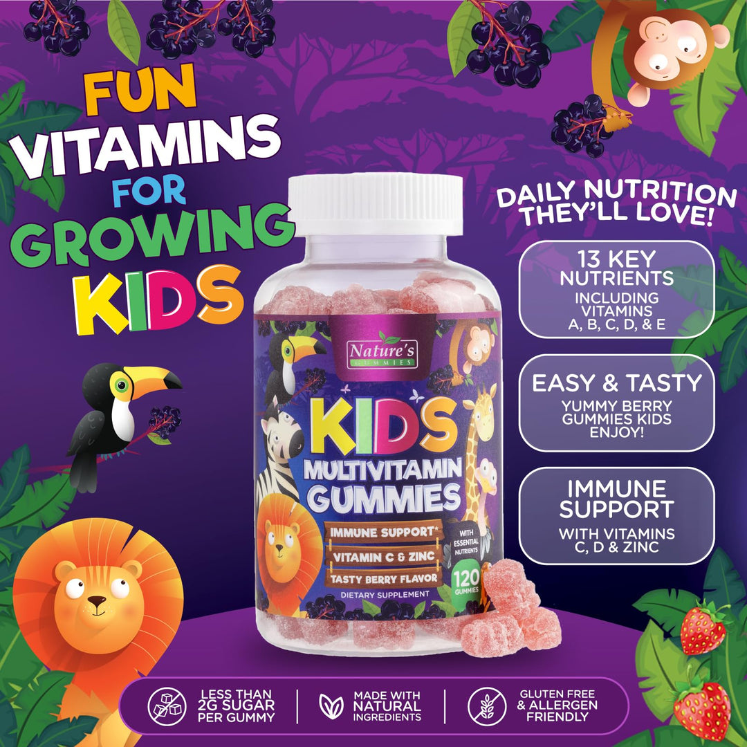 Nature's Nutrition Kids Multivitamin Gummies