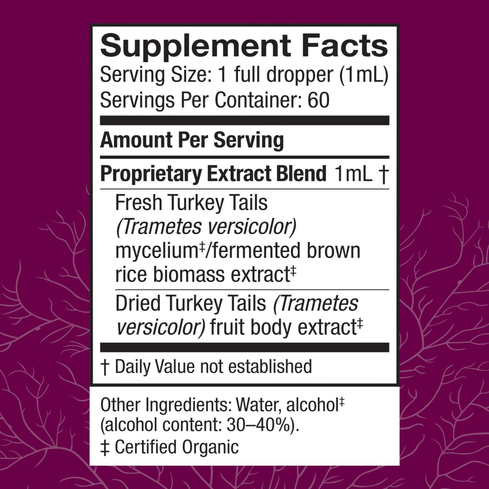 Host Defense Turkey Tail Extract, 2 fl oz