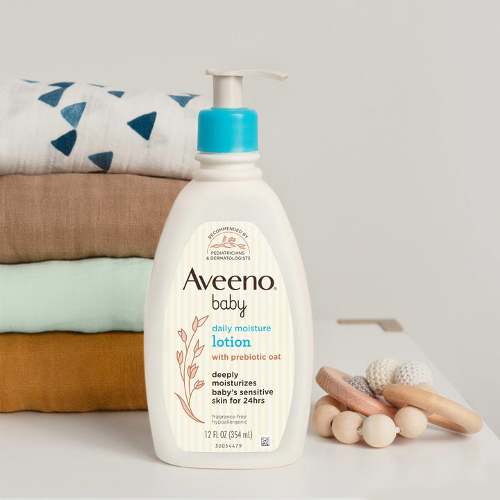 Aveeno Baby Daily Moisturizer Lotion, 12 oz