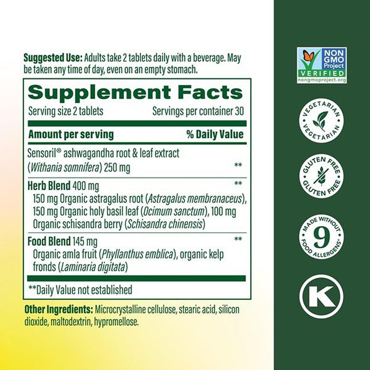 MegaFood Ashwagandha Complex, 60 Count