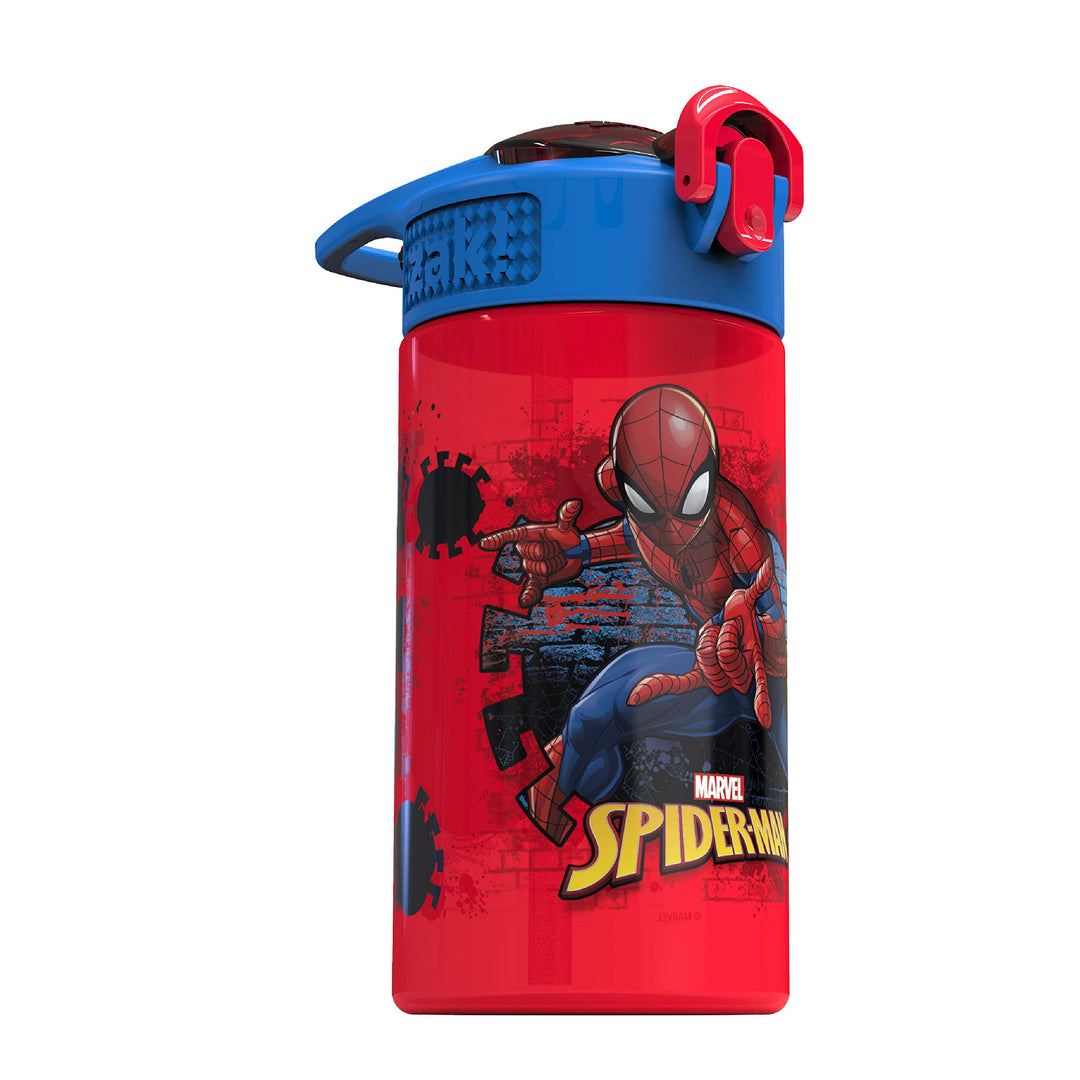 Zak Designs Marvel Spider-Man Water Bottle, 16 oz