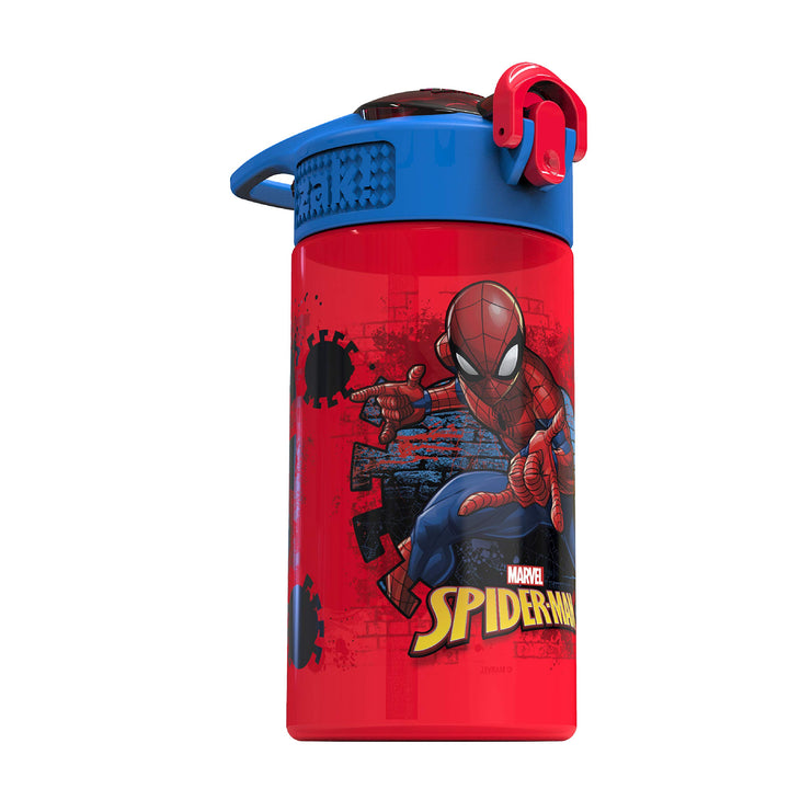 Zak Designs Marvel Spider-Man Water Bottle, 16 oz