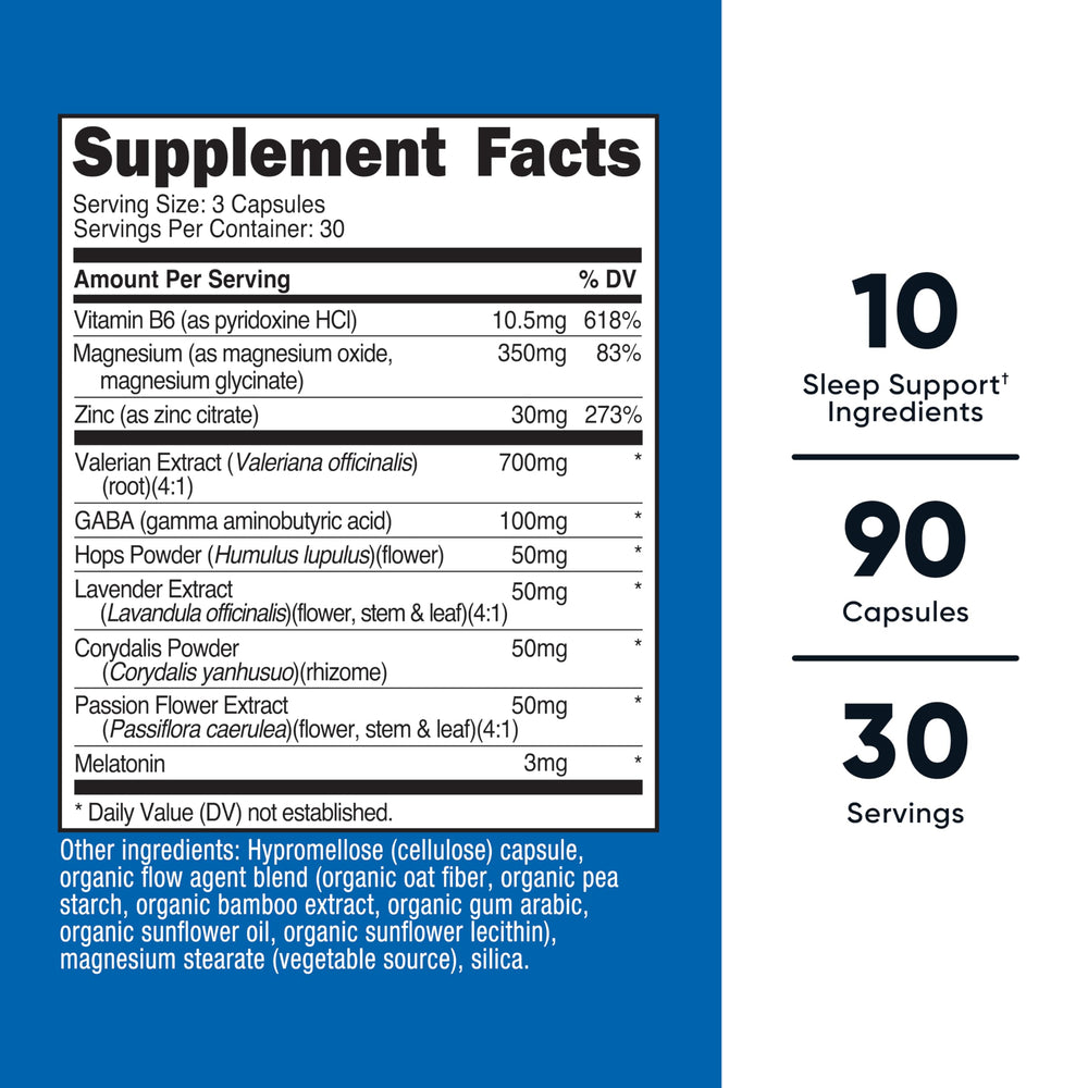 Nutricost Sleep Aid Complex, 90 Count