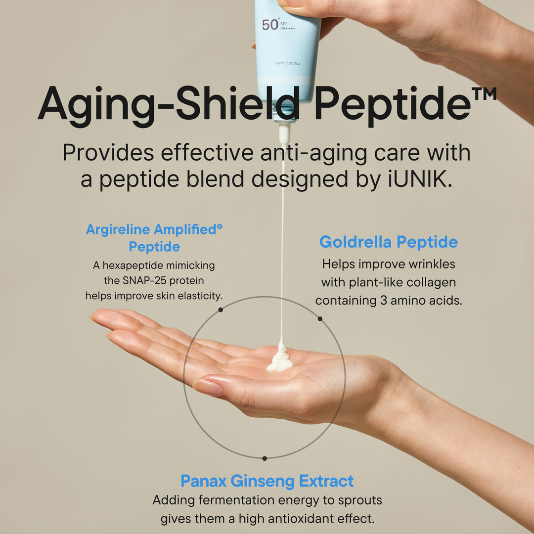 IUNIK Beta-Glucan Daily Sunscreen, SPF 50+ PA++++
