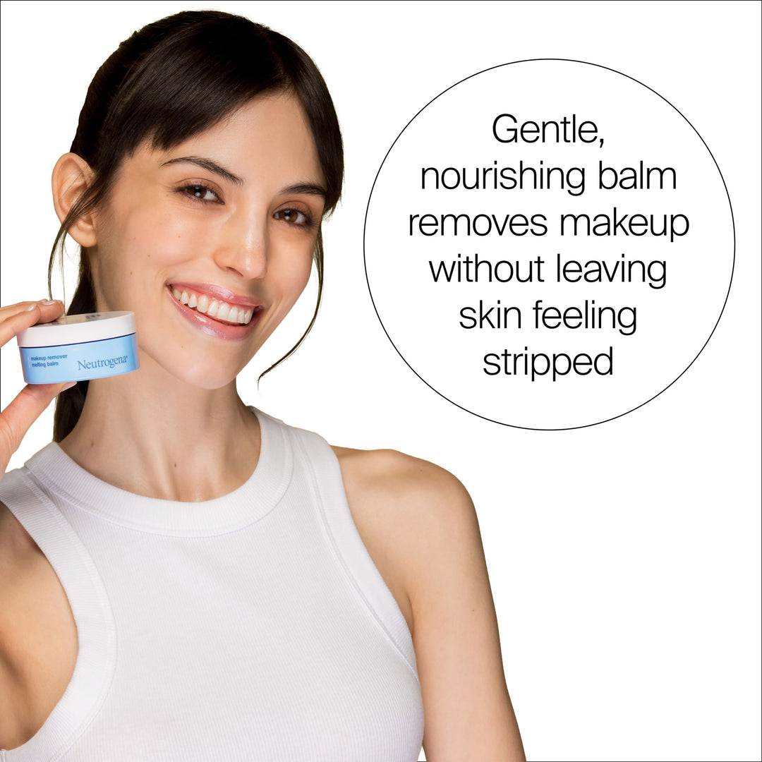 Neutrogena Makeup Remover Melting Balm, Fragrance-Free, 2 oz