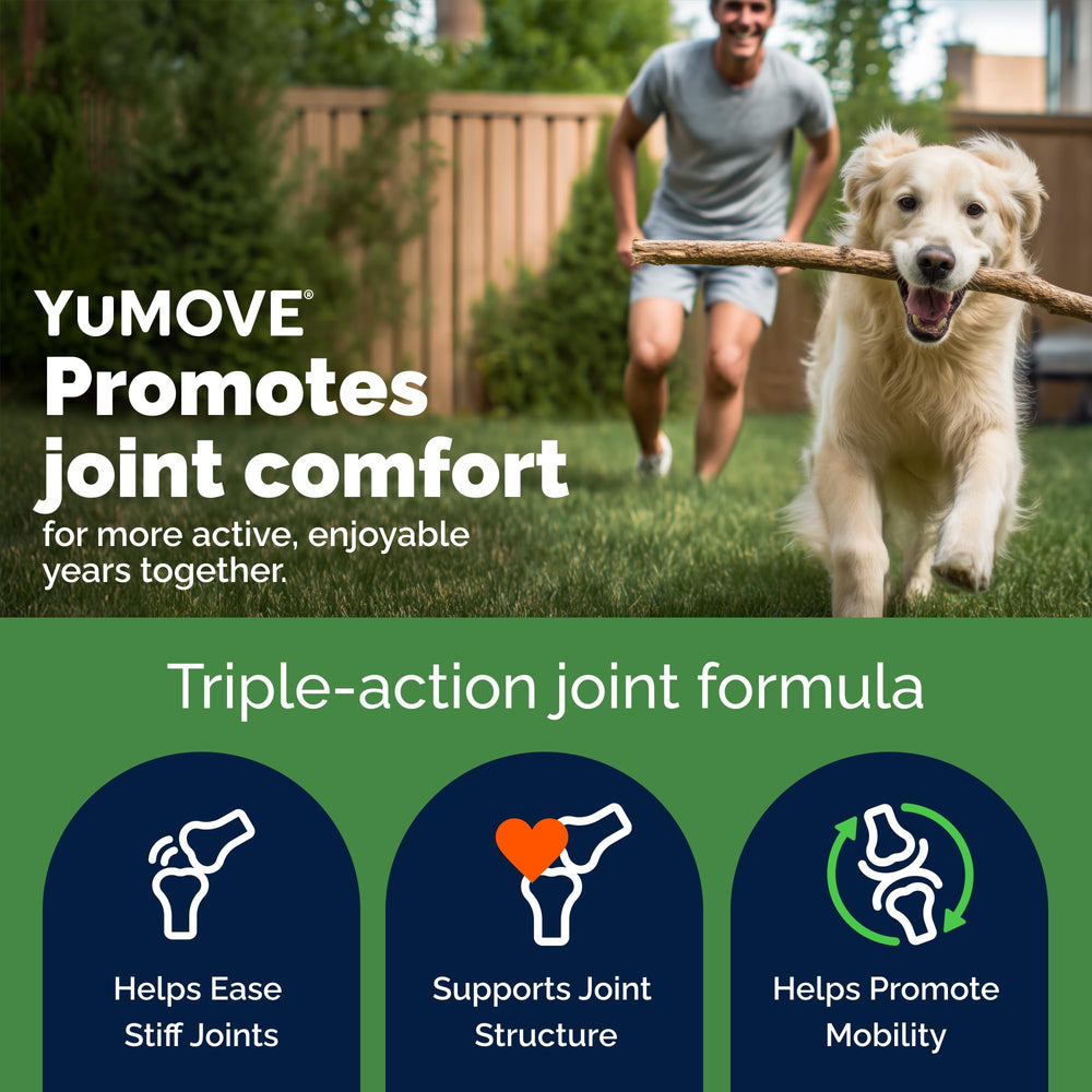 Signature YuMOVE Adult Dog Essential Hip and Joint Supplement, 120 Count
