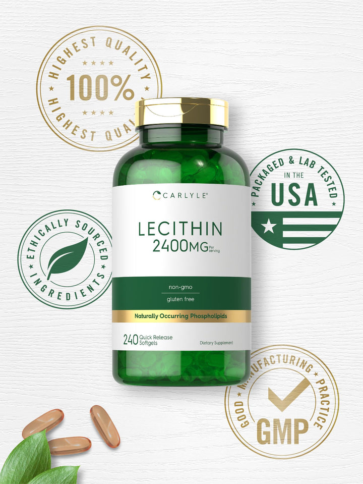 Carlyle Lecithin, 2400 mg, 240 Count