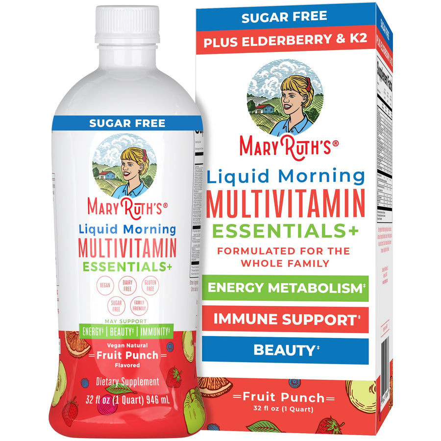 MaryRuth's Liquid Morning Multivitamin Essentials+, 32 fl oz
