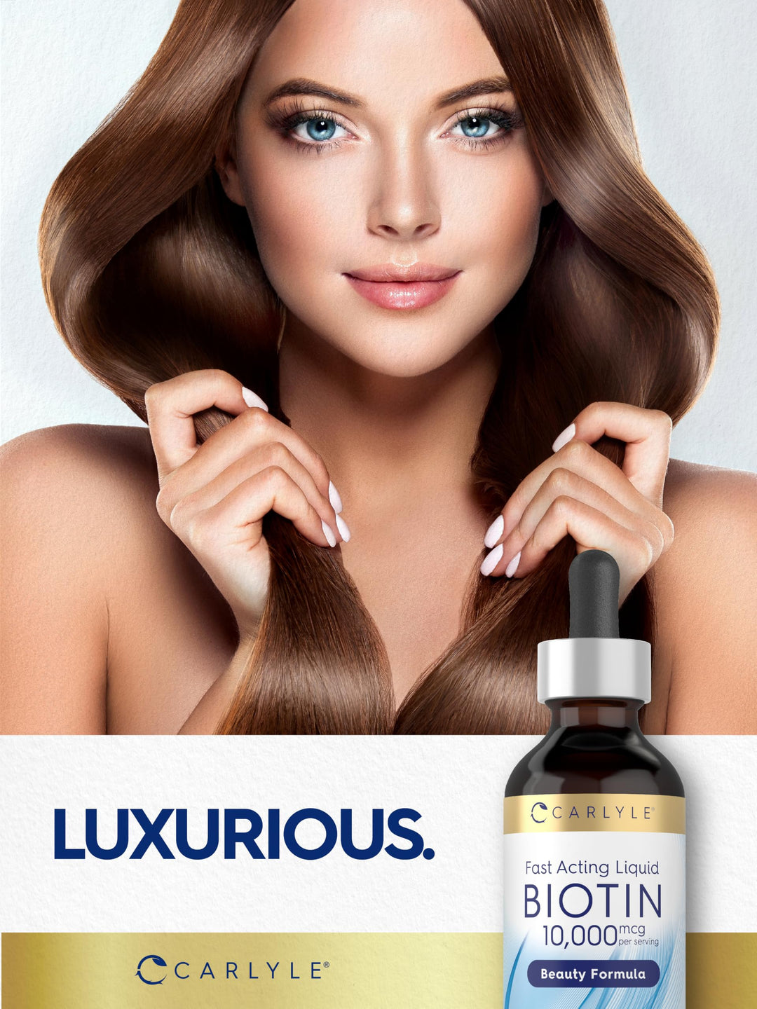 Carlyle Liquid Biotin, 10000 mcg, 60 ml