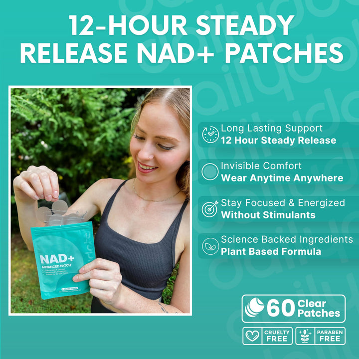 Daily Dots NAD+ Patch, 60 Count