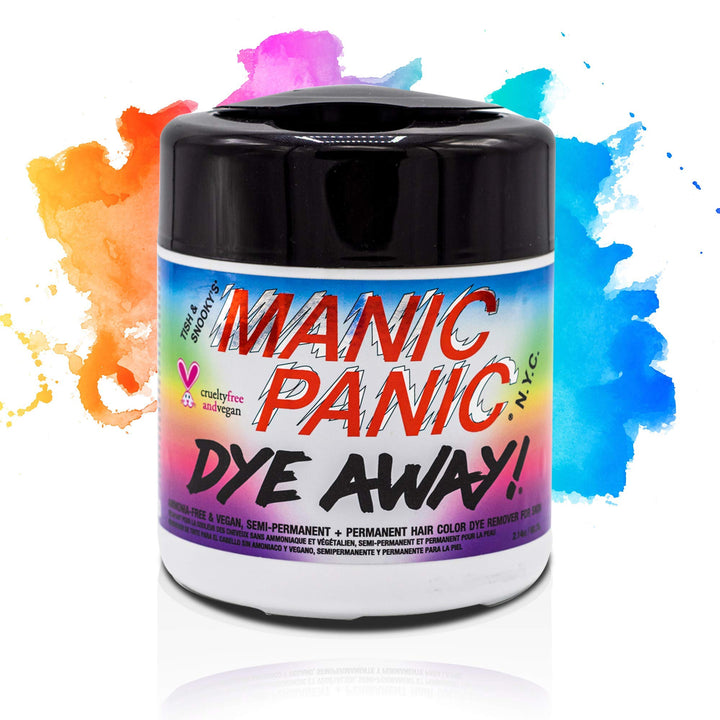 MANIC PANIC Dye Away Hair Dye Remover Wipes, 50 Count