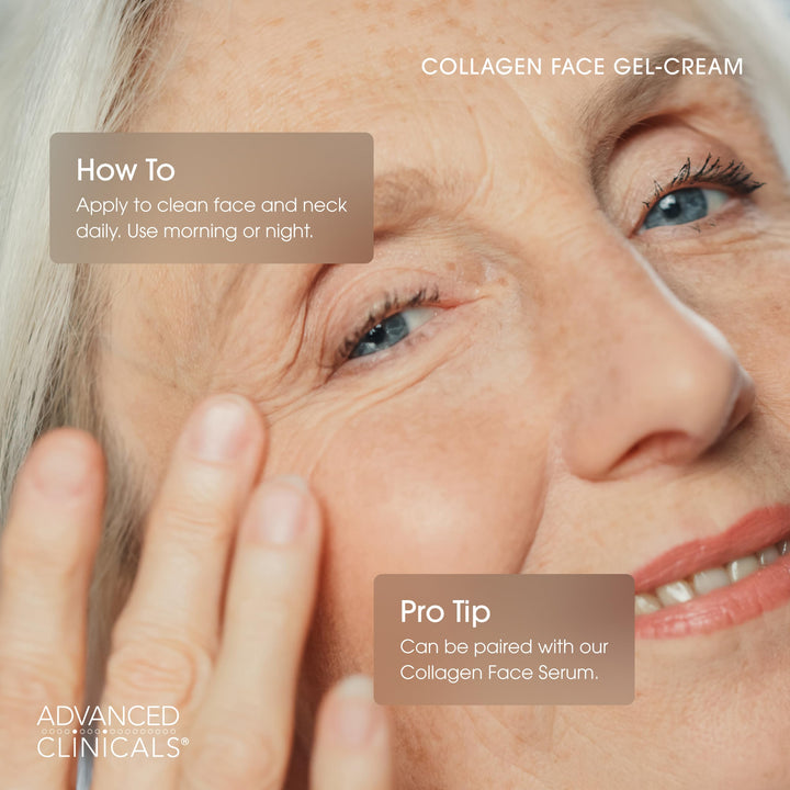 Advanced Clinicals Collagen Cream, 2 fl oz