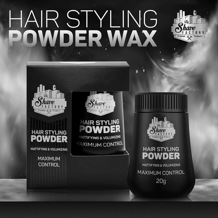 the shave factory Hair Styling Powder, 20 g