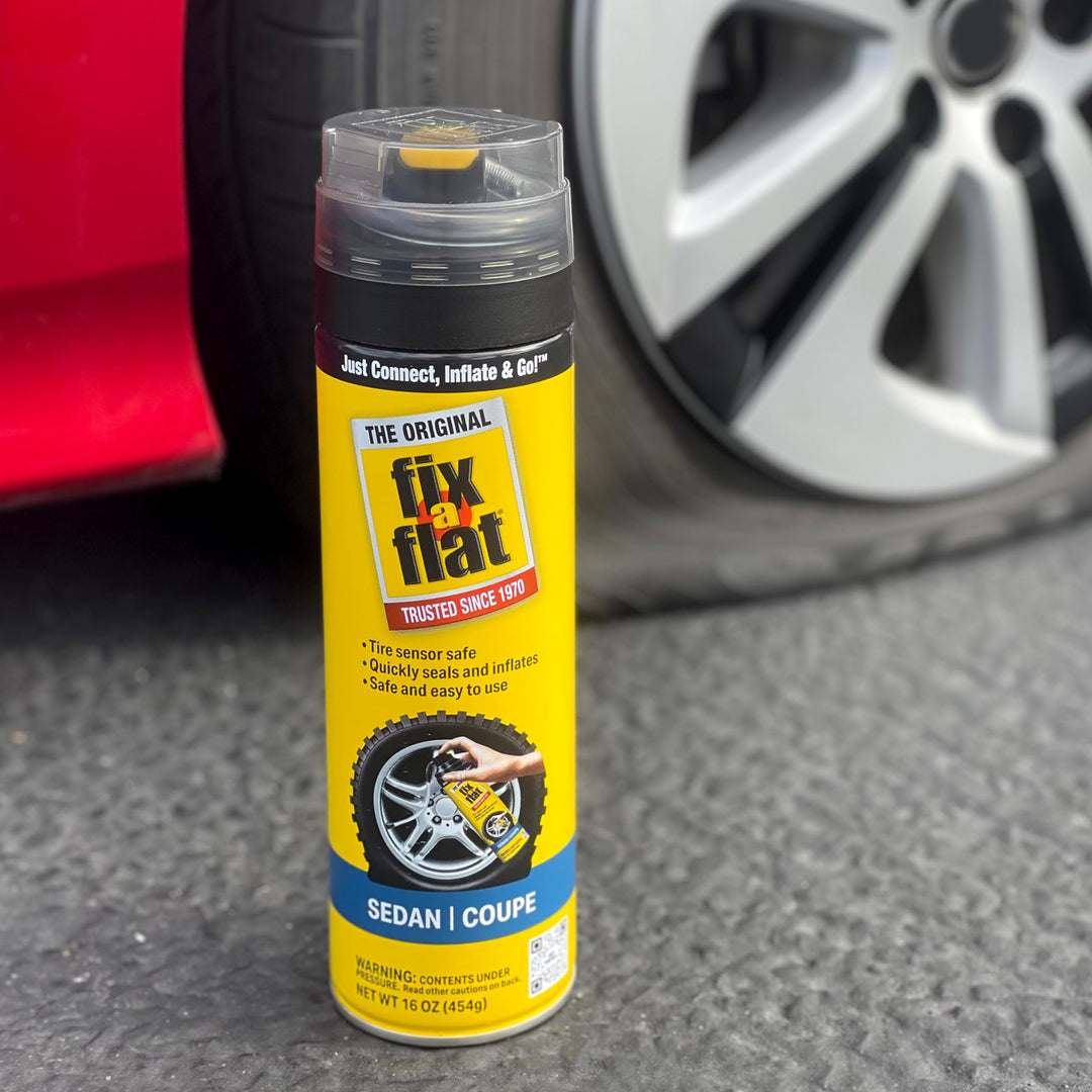 Fix-A-Flat Emergency Tire Repair and Inflator, 16 oz